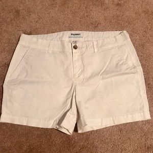 White Shorts